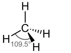 methane molecule